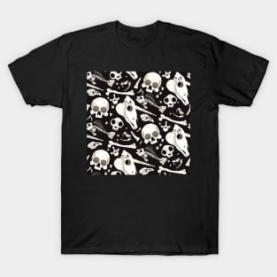 Bones Pattern T-Shirt